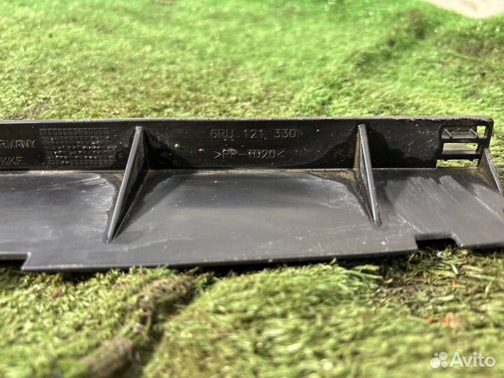 Воздуховод радиатора верхний Volkswagen Polo седан