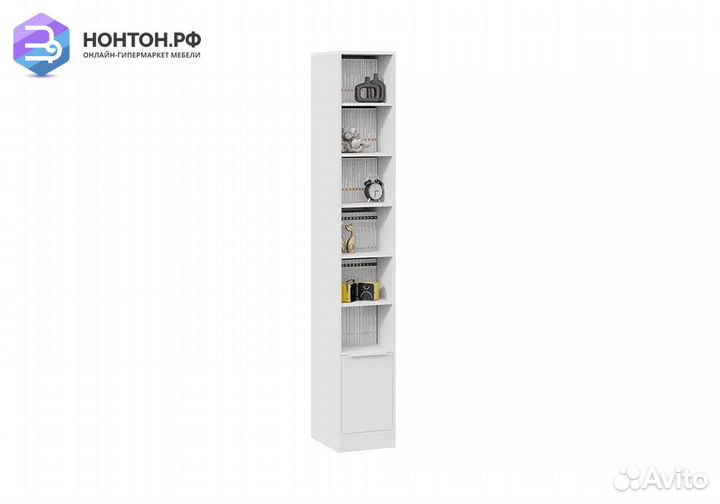 Стеллаж Марли белый