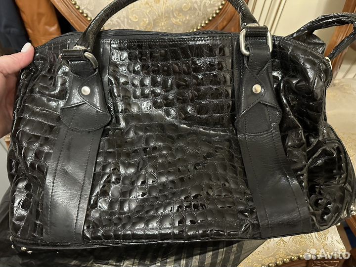 Сумка женская лакированная