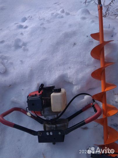 Мотобур Форза и шнек финский 150