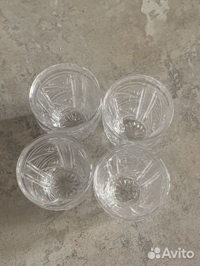 Стопки хрустальные