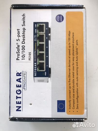 Коммутатор Netgear FS 105