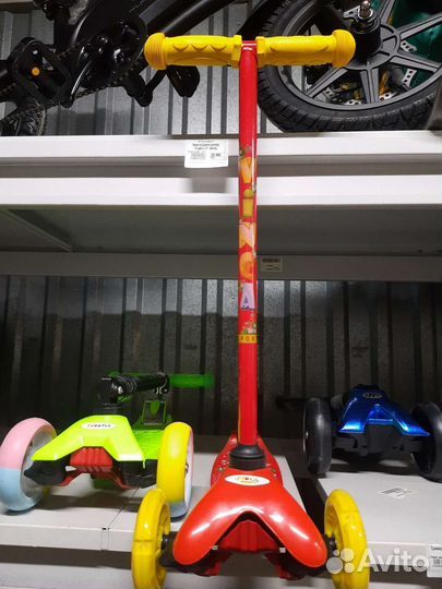 Трехколесный самокат Scooter цв в ассортименте