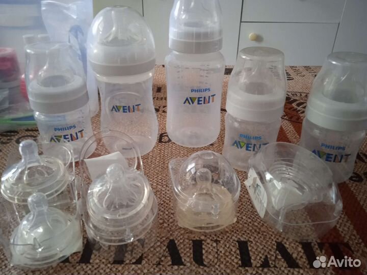 Бутылочки avent новые