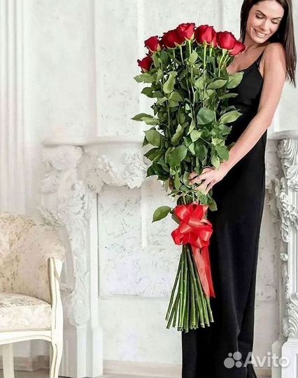 Высокие розы Гигантские розы Доставка цветов