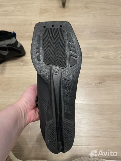 Лыжные ботинки детские 34р. nordway