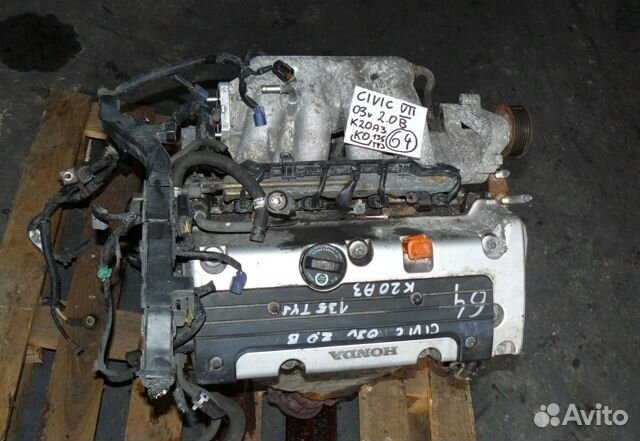 Двигатель Хонда Цивик 8 2.0 K20A3 арт1530