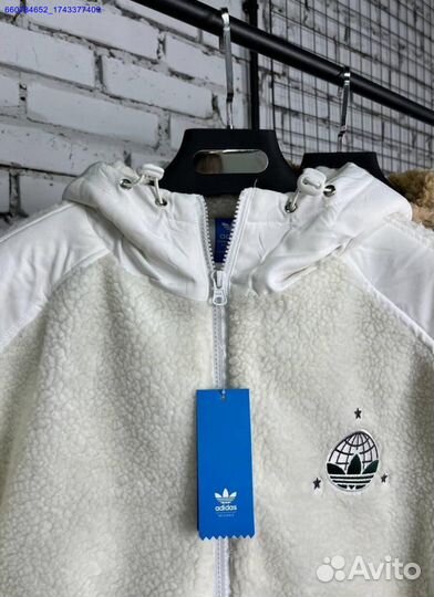 Куртка барашка Adidas