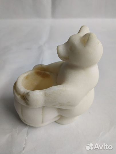 Мишка с бочонком. Фигурка из СССР