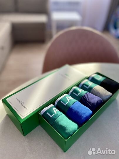 Трусы мужские боксеры lacoste