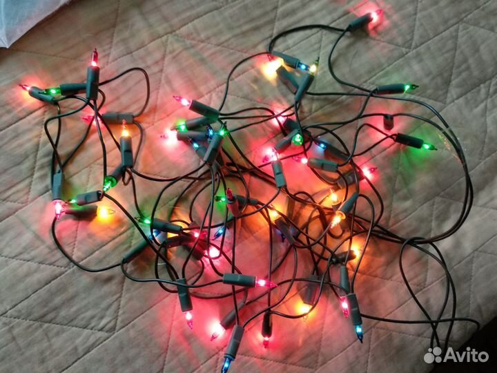 Елочные игрушки новогодние шары гирлянда мишура