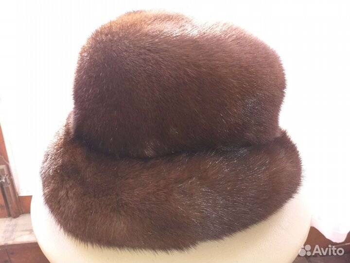 Шапка норковая женская
