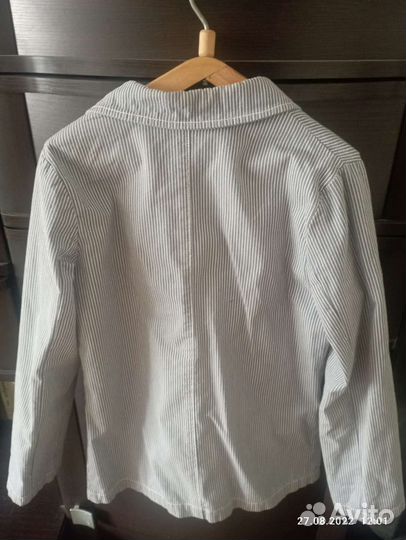 Пиджак в школу 2-3 класс 140 рост