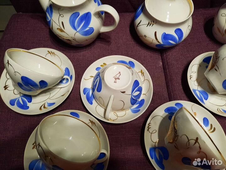Чайный сервиз Дулево фарфор