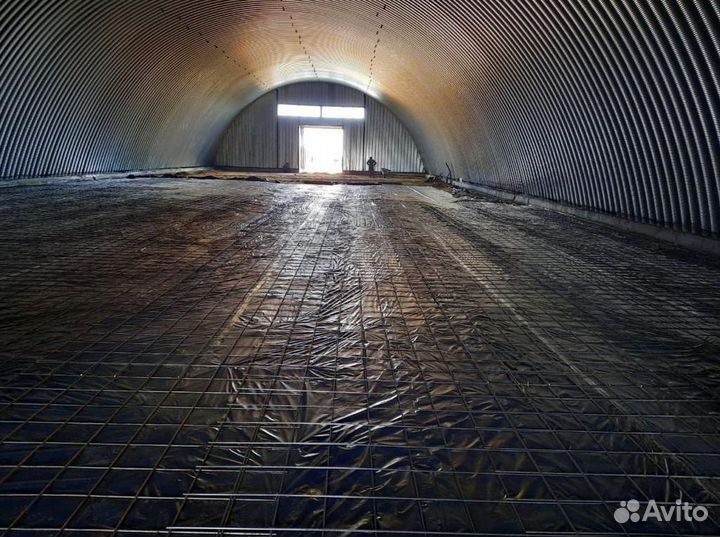 Ангар арочный