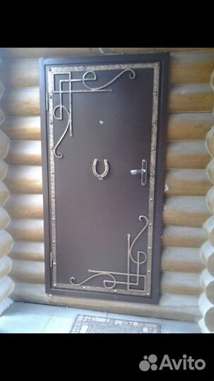 Дверь кованая
