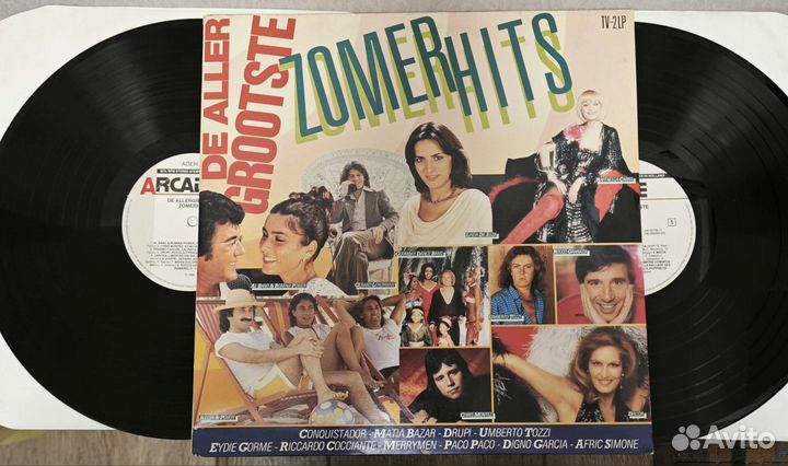 Итальянцы - De Allergrootste Zomerhits (2LP, 1986)