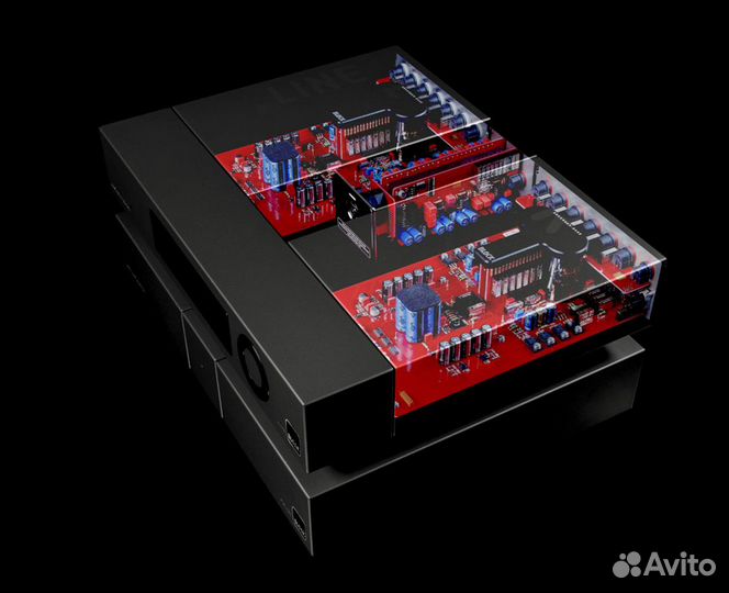 Block audio - line & power block - предусилитель