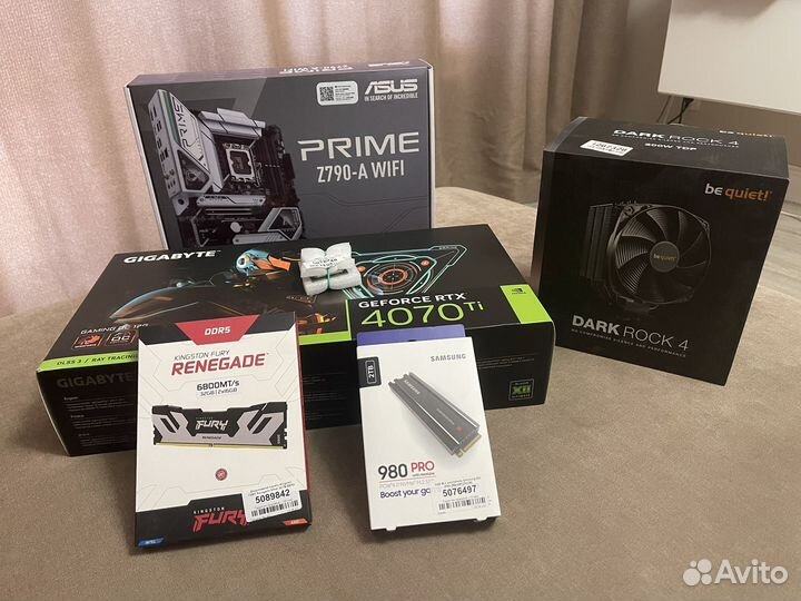 Компьютер (RTX 4070 Ti, i7-13700KF)