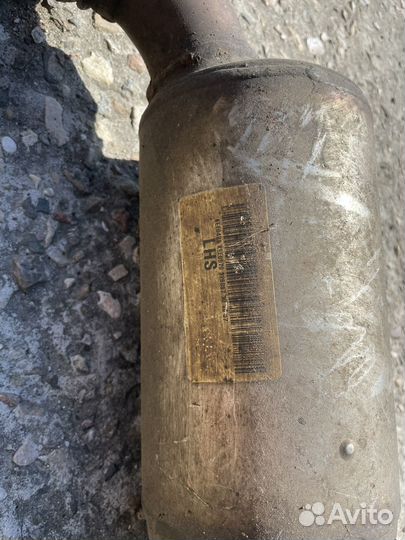 Приемная труба Range Rover Sport 3.6 TDI