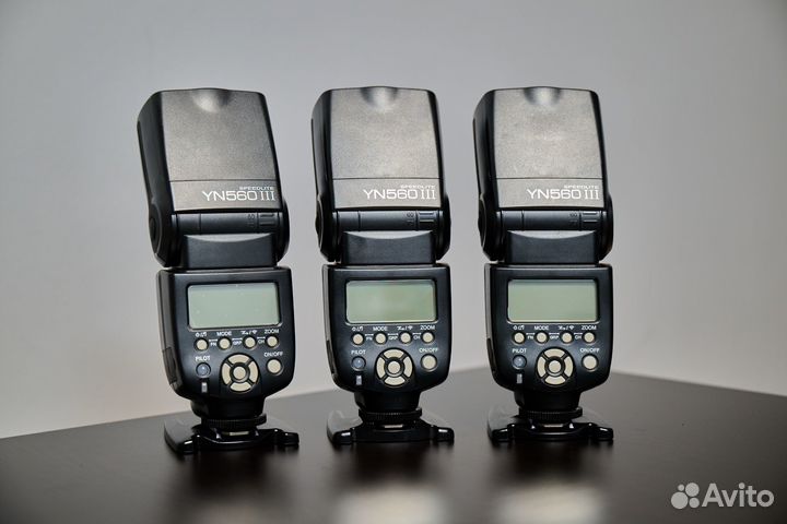 Набор вспышек Yongnuo YN560 III, синхронизатор YN