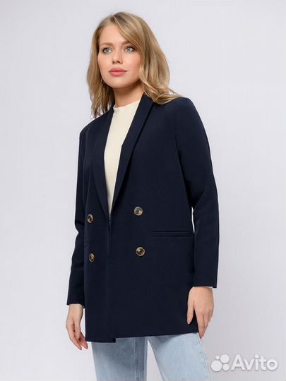 Пиджак синий, новый