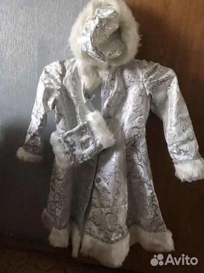 Костюм снегурочки детский