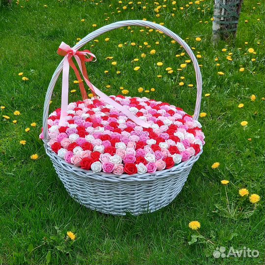 Цветы мыло подарок 301 шт