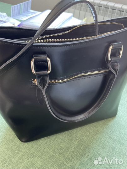 Кожаная сумка