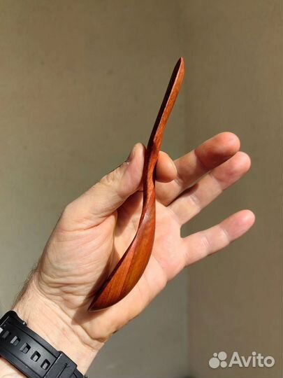 Деревянная ложка ручной работы из Моабэ