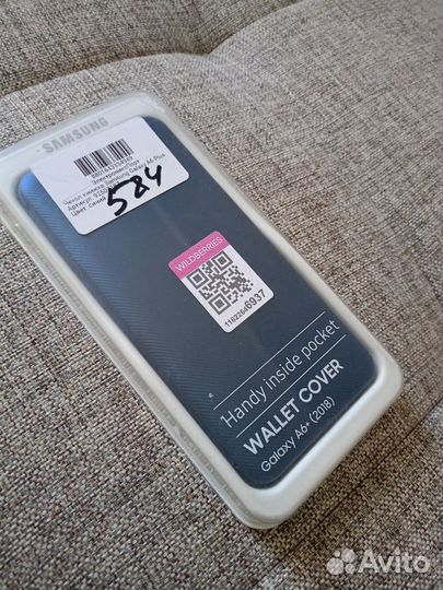 Чехол книжка на samsung Galaxy A6 plus