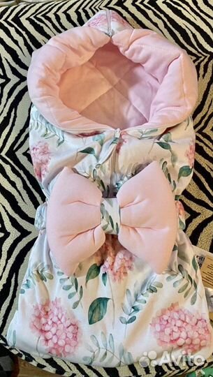 Конверт на выписку для девочки весна осень