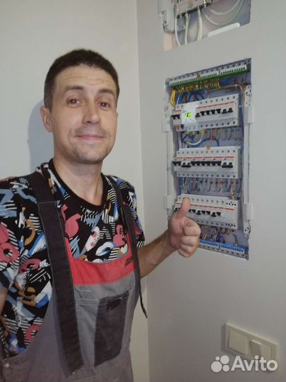 Электромонтажные работы/натяжные потолки