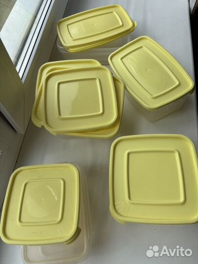 Контейнеры пакетом 13 шт б/у