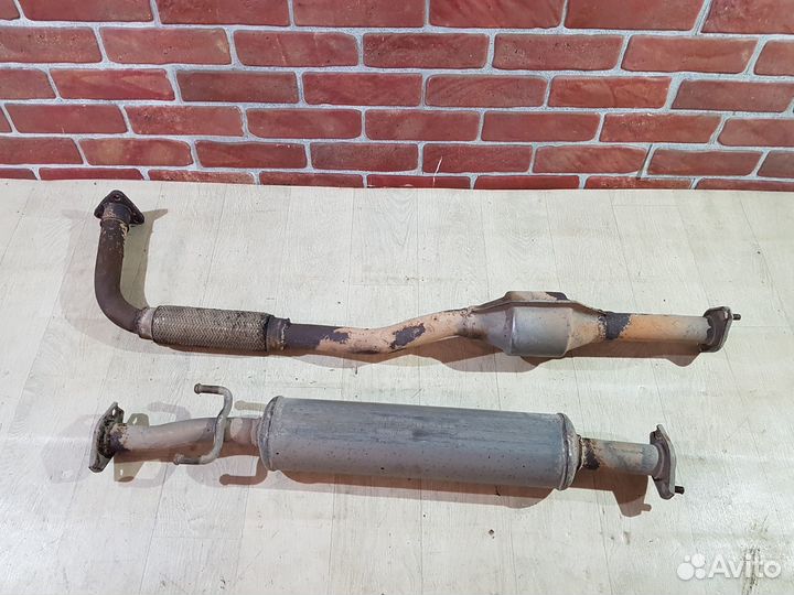 Труба выхлопная Daewoo matiz