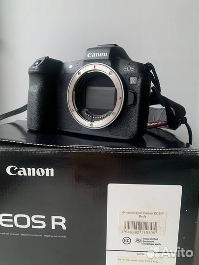 Фотоаппарат Canon eos R body