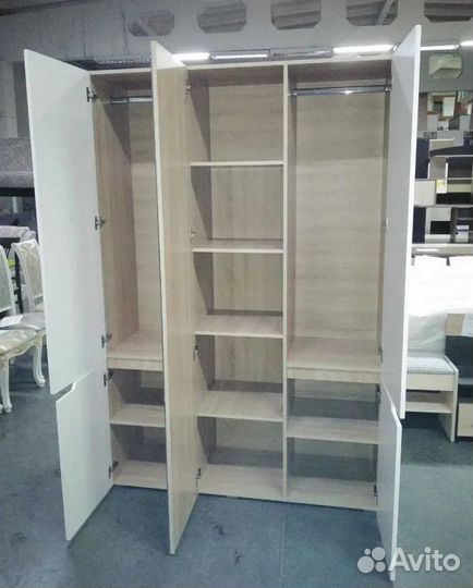 Шкаф Анталия 3х-створчатый (графит )