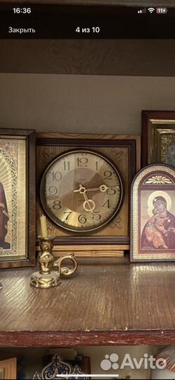 Часы настольные СССР Маяк - кварц