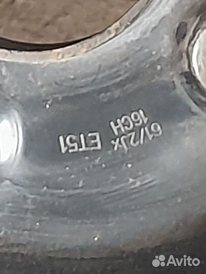 Диски штампованные на летней резине.бу