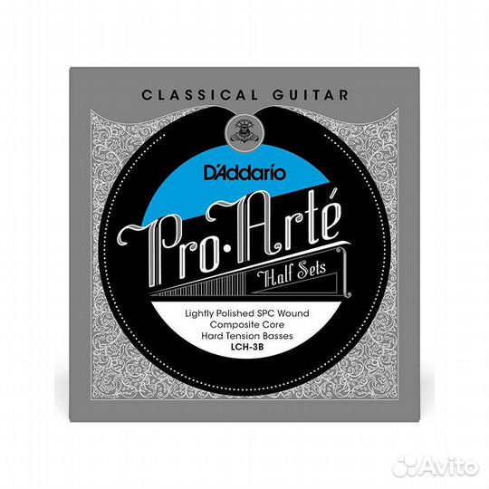 D'addario LCH-3B - Полукомплект струн для