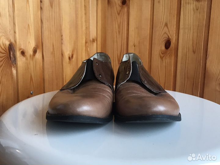 Ботинки из натуральной кожи