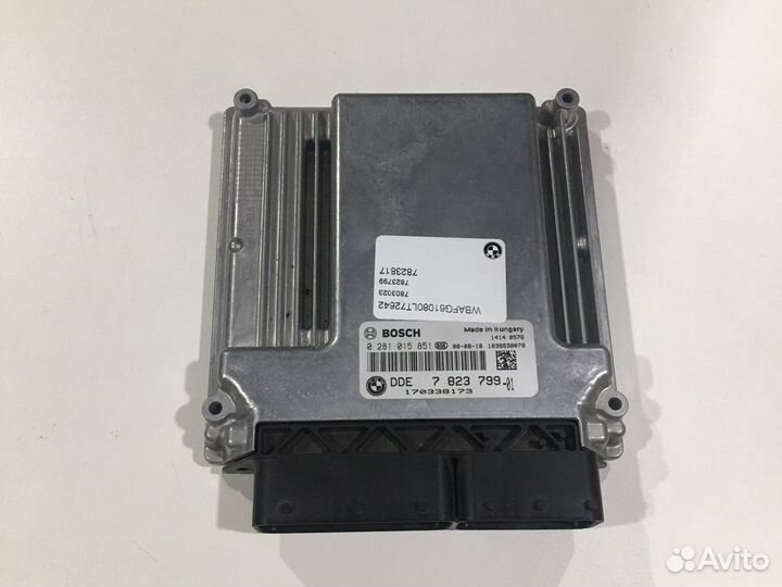 Блок управления двигателем BMW е 70 е71 х5 х6