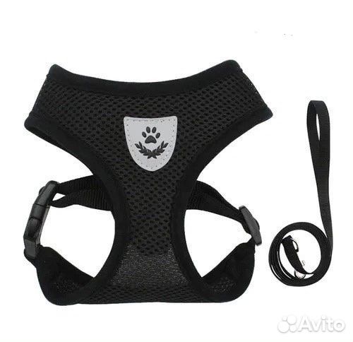 Шлейка прогулочная для мелких и средних пород