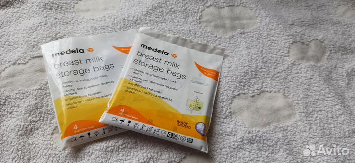 Пакеты для заморозки грудного молока medela