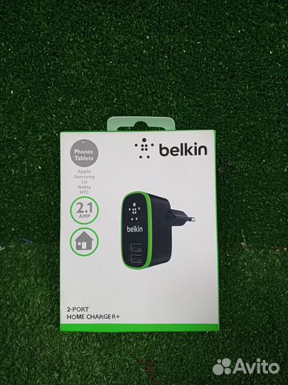 Сетевое зарядное устройство на 2 USB Belkin F8J052