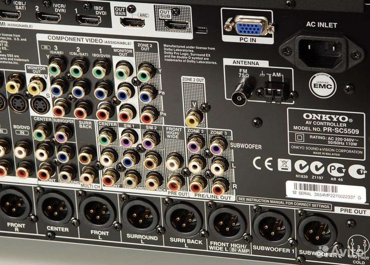 Onkyo pr-sc5509