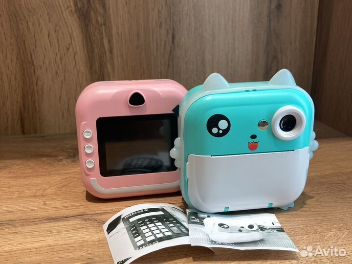 Детский фотоаппарат с моментальной печатью