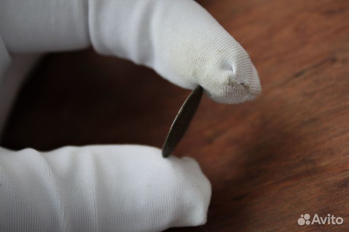 Полушка 1707 Петр I в Твери