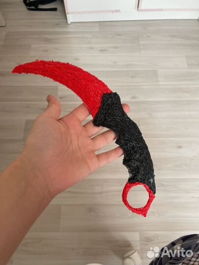 Игрушечный нож ручной работы