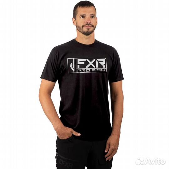 Футболка FXR Excursion Tech Black/Grey 221329-1005